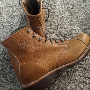 NWOT Men's Chippewa 6" Homestead Cap-Toe Boots